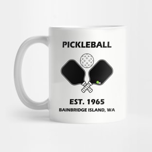 Pickleball Established 1967 Mug